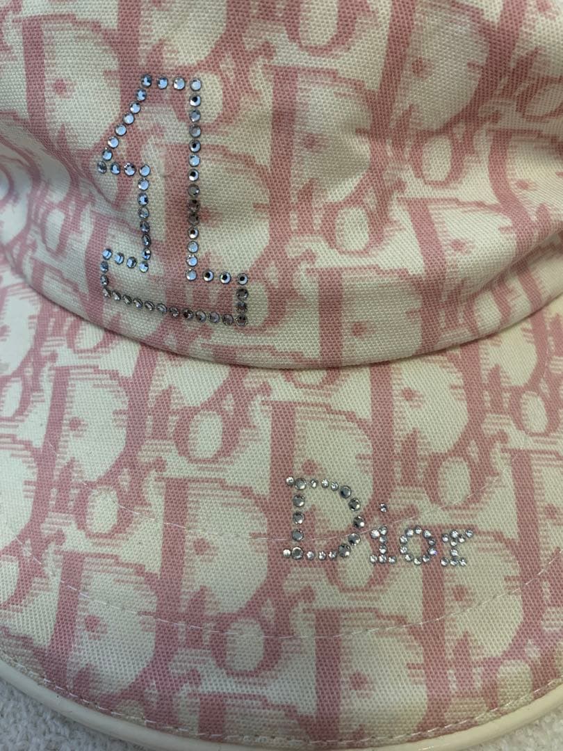 ◇Christian Dior◇トロッターキャスケットハット◇PINK