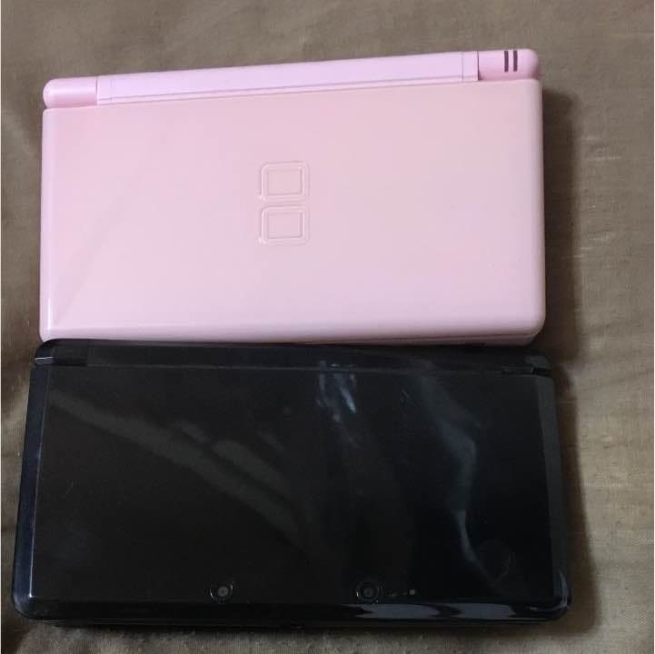 3DS ブラック   DSlite ピンク