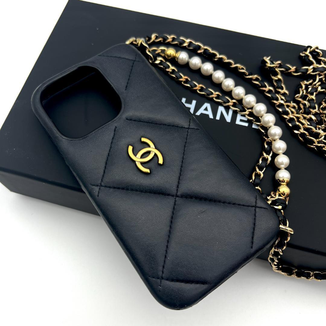 ちるこ様　シャネル ラムスキン マトラッセ iphone 15 PRO A686