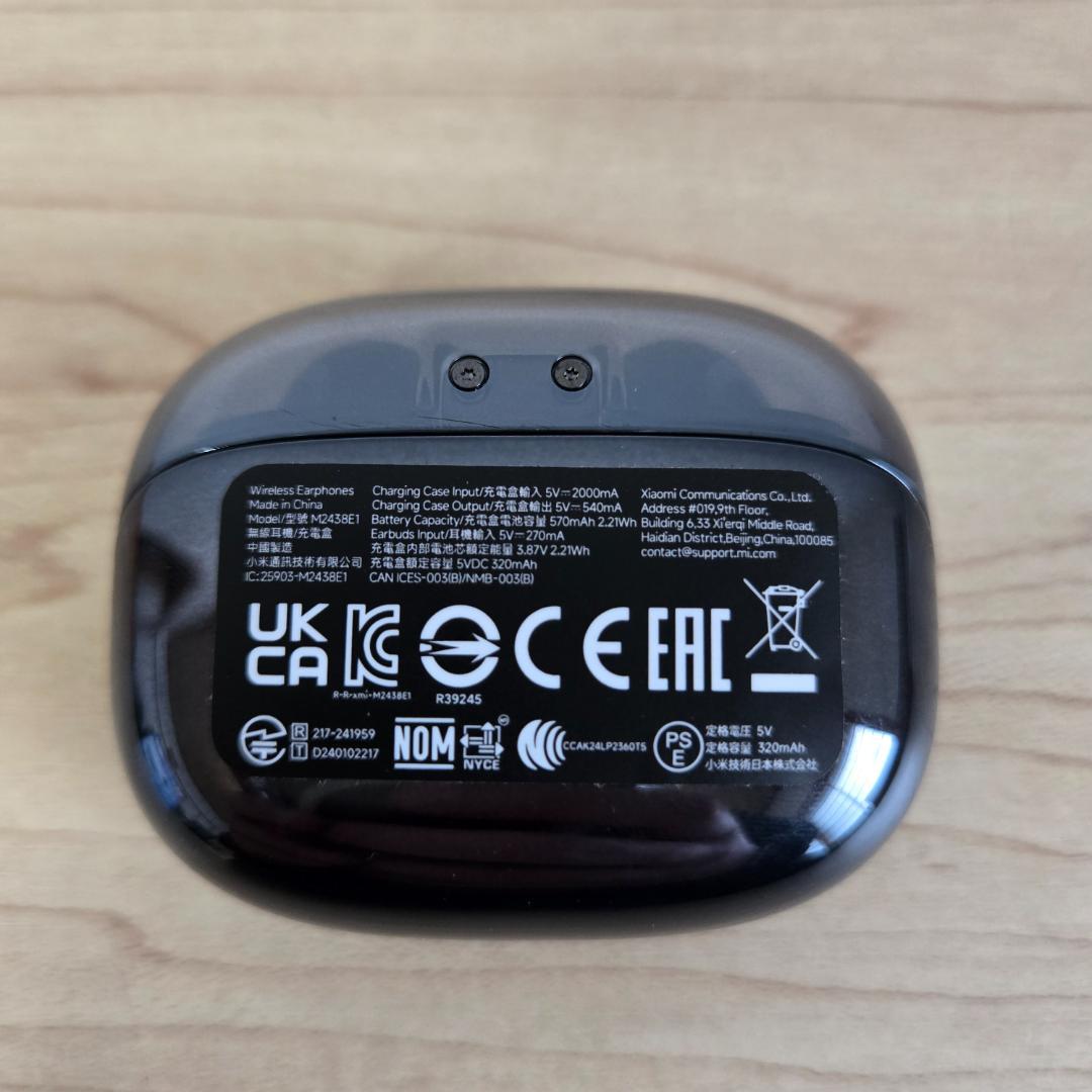 【ほぼ新品】Xiaomi Buds 5 Pro Wi-Fi