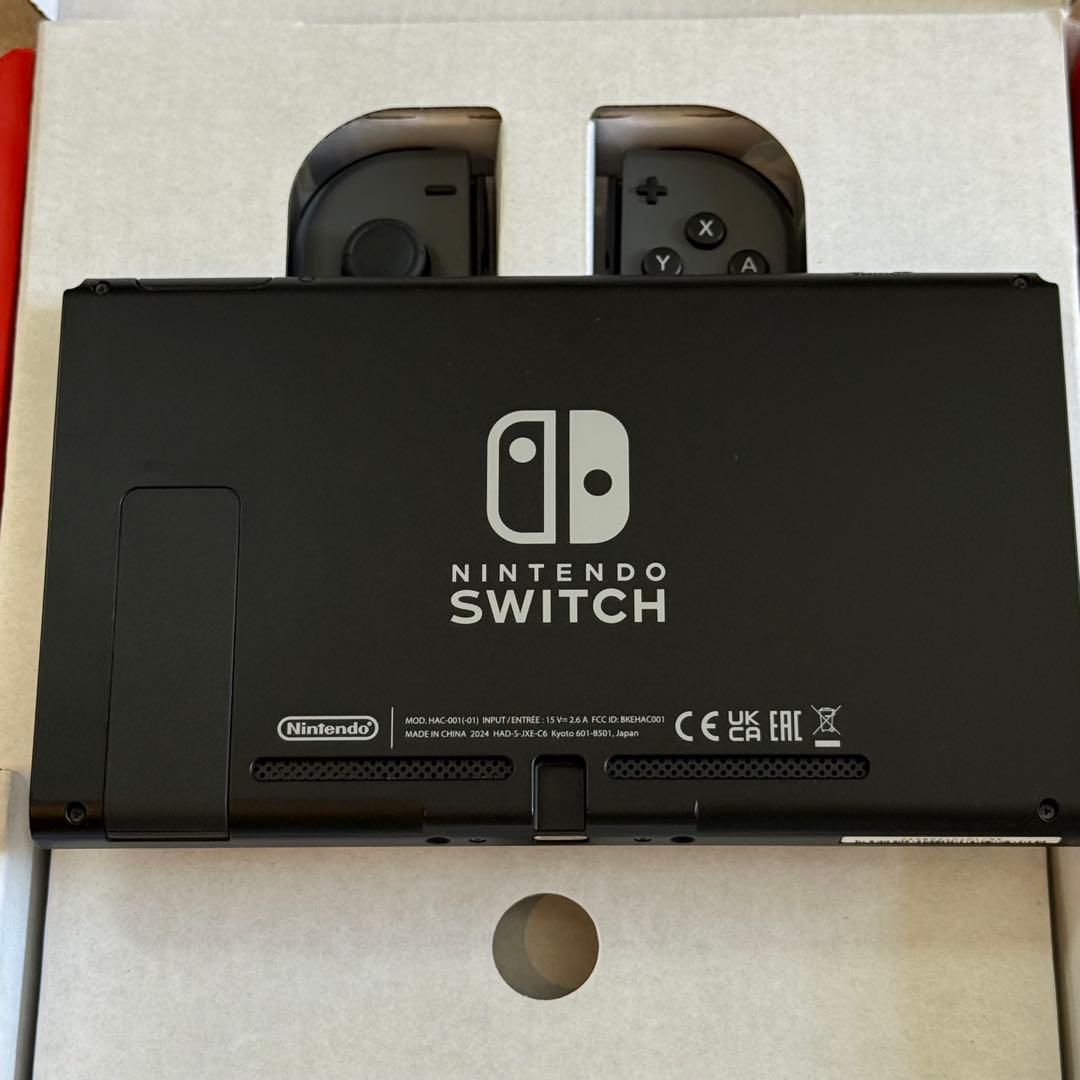 9-029 Switch 本体 新型 グレー 箱付き