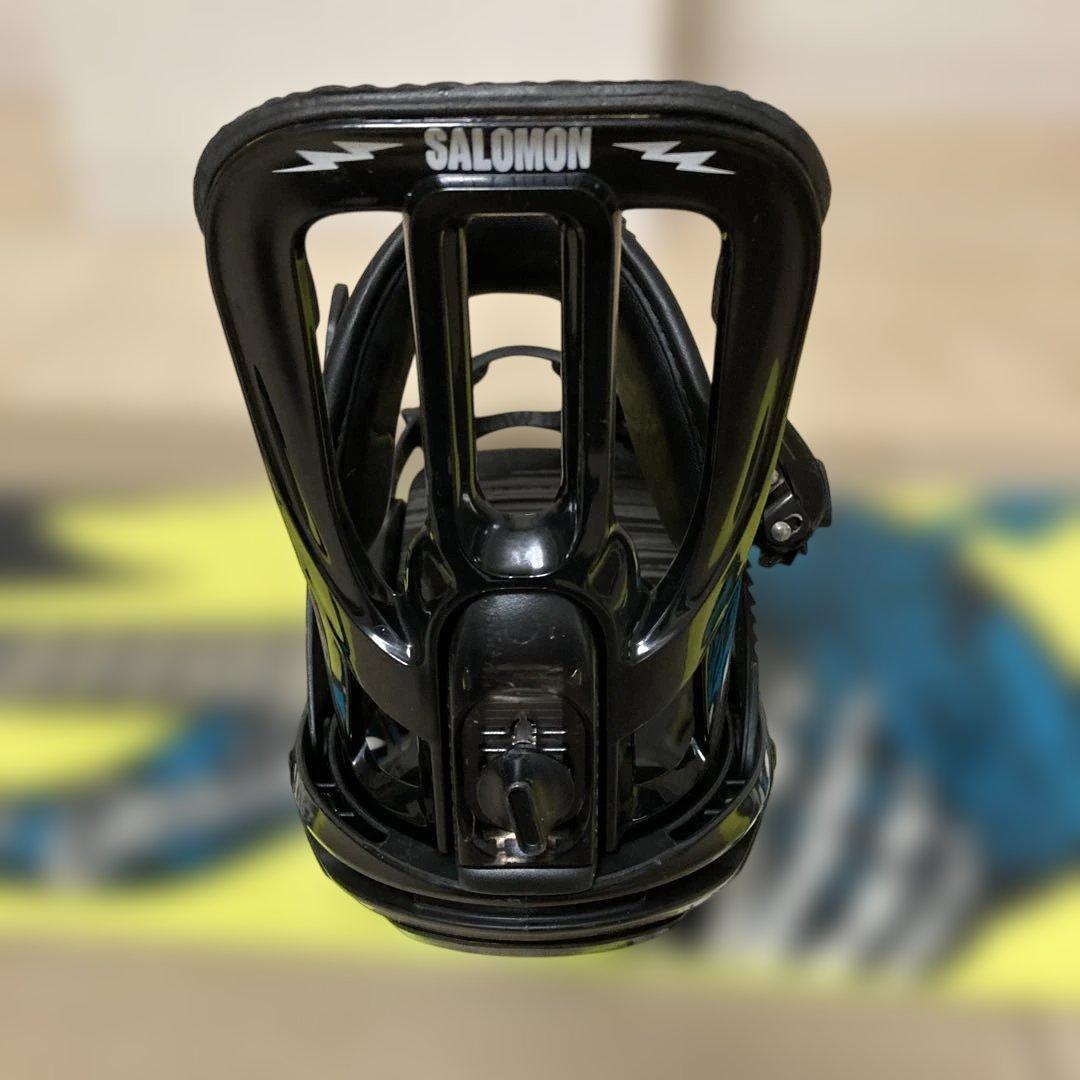 Salomon スノーボード120cm+バインディングPACT/S ギター×骸骨