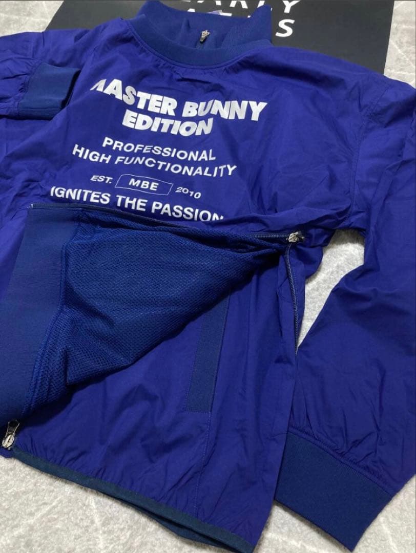 新品 マスターバニー 撥水ACコーティング ツインスニード(7)サイズ3L/青