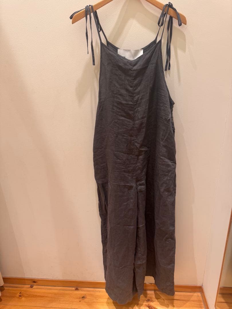 TICCA リネンコンビネゾン　2025ss グレー