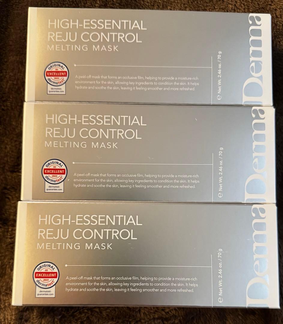 DERMABELL ハイエッセンシャル　メルティングマスク（水光ツヤパック）3本