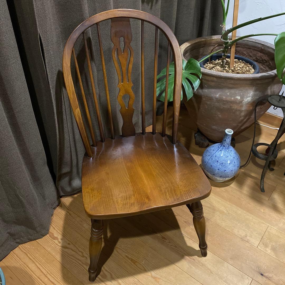 キツツキ社のウインザーチェア　美品