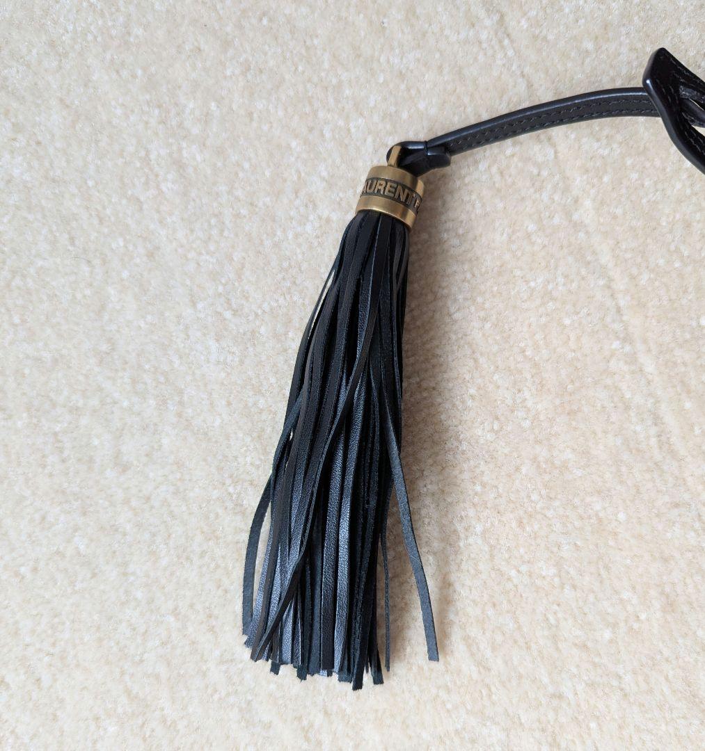 【極美品】サンローラン ルー カメラバッグ ショルダーバッグ ブラック ゴールド