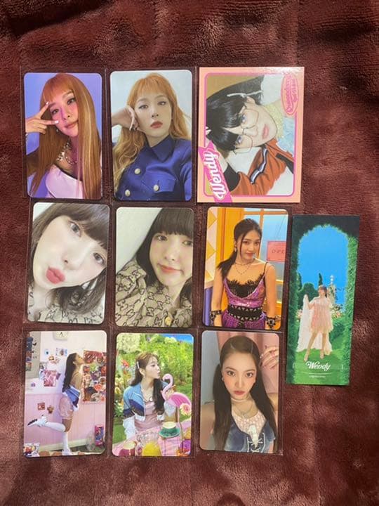 レドベル RedVelvet スルギ　ウェンディ　ジョイ　イェリ　トレカ