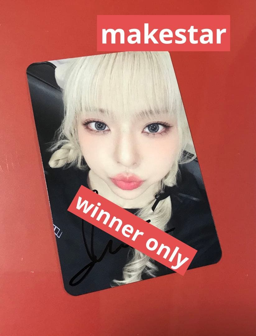 Loossemble makestar 当選品★直筆サイン★vivi