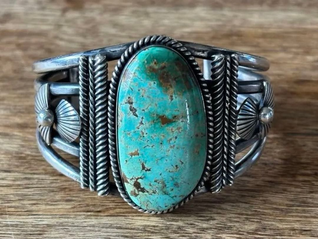 インディアンジュエリー　ナバホ　バングル　ゲーリーリーブス