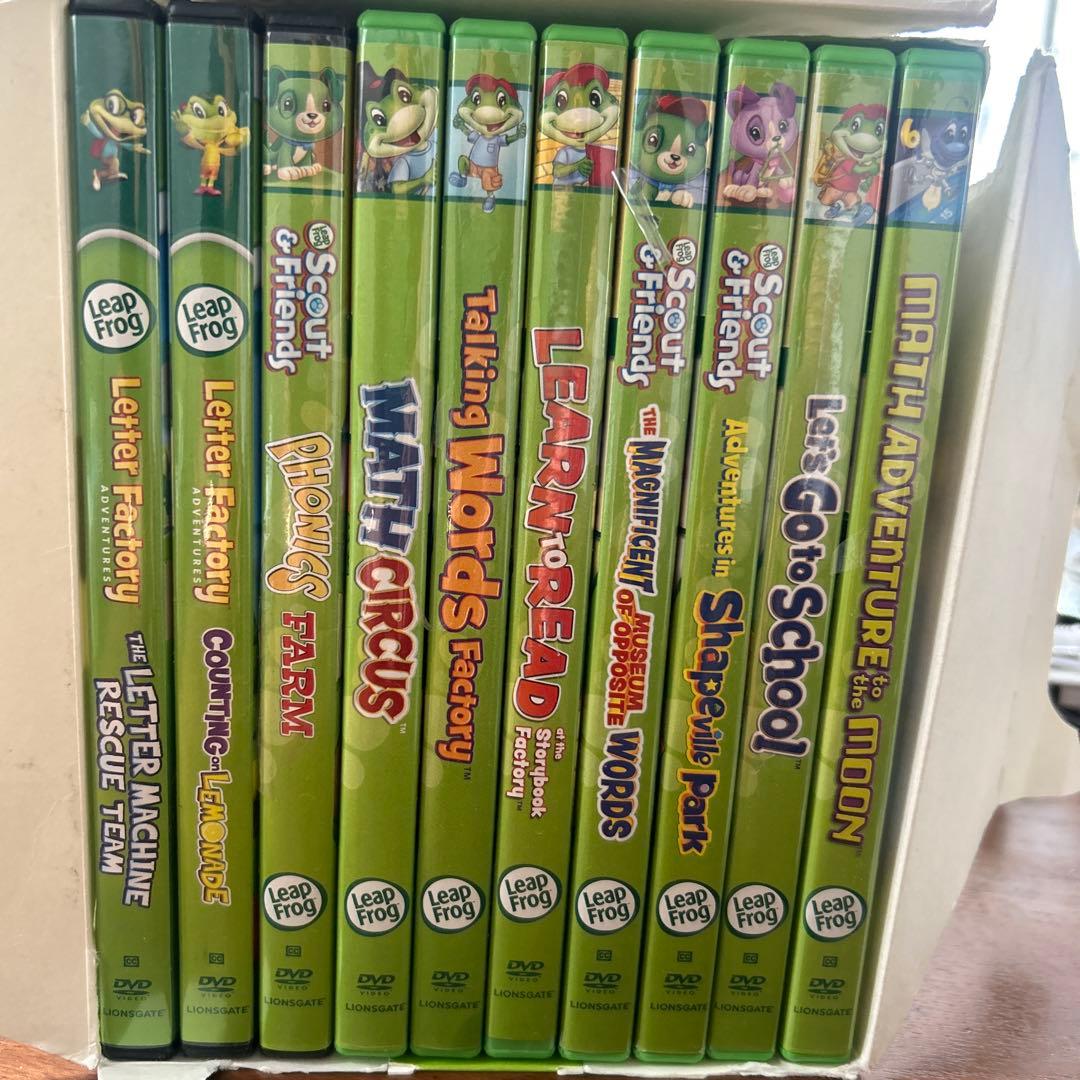 DVD 『LeapFrog』(リープフロッグ) DVD 10枚セット