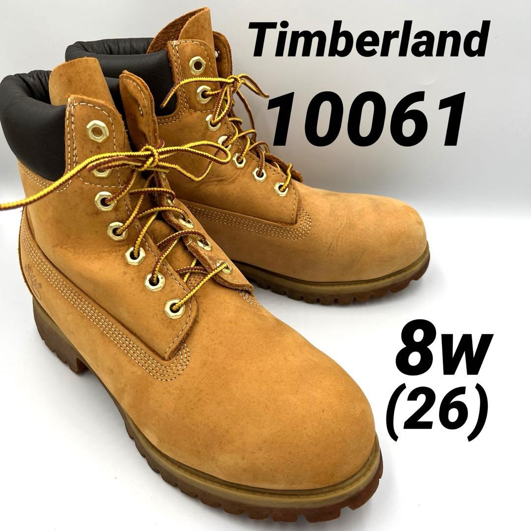 8wティンバーランド(10061)6インチプレミアムブーツ