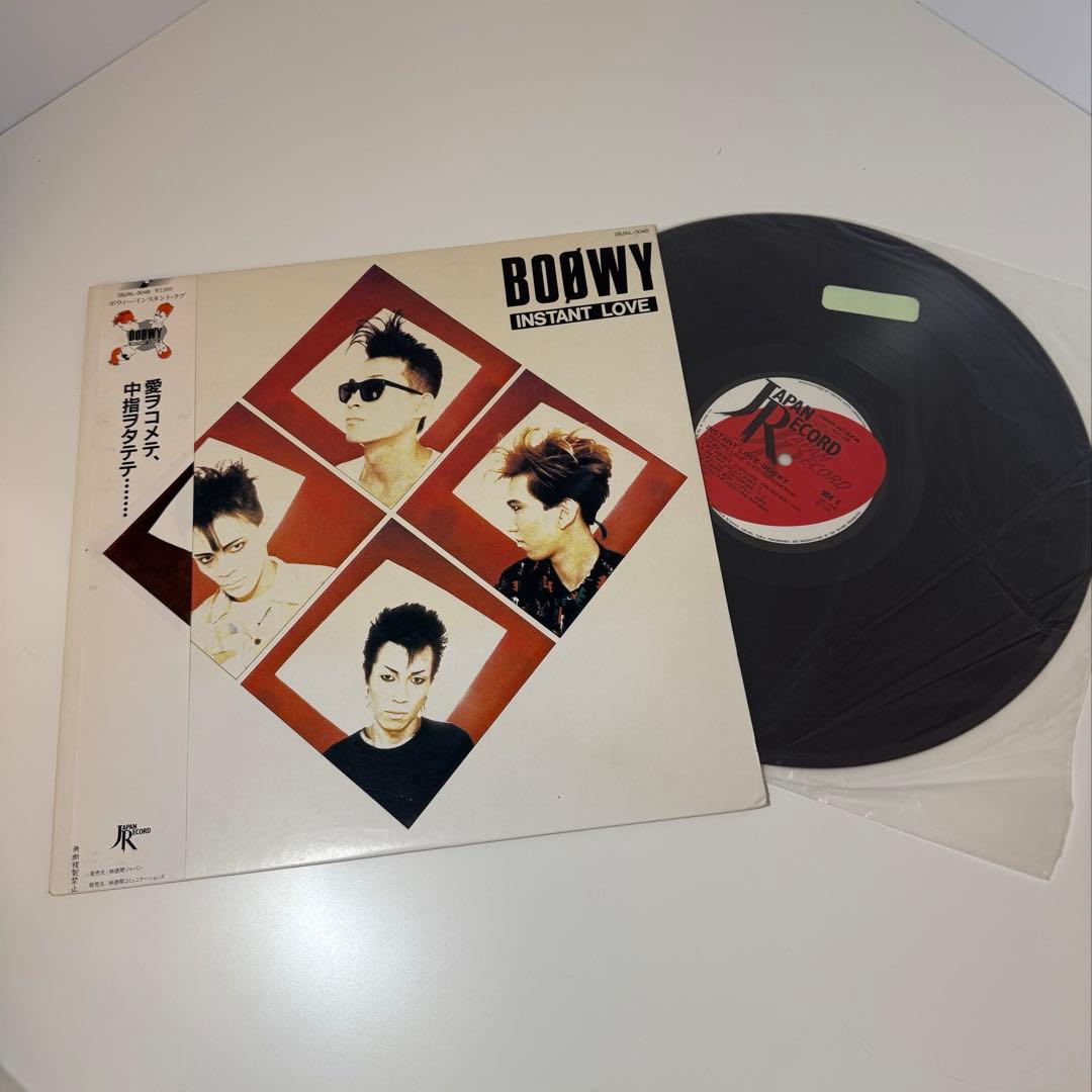 【美品・激レア】BOOWY レコード　INSTANT LOVE