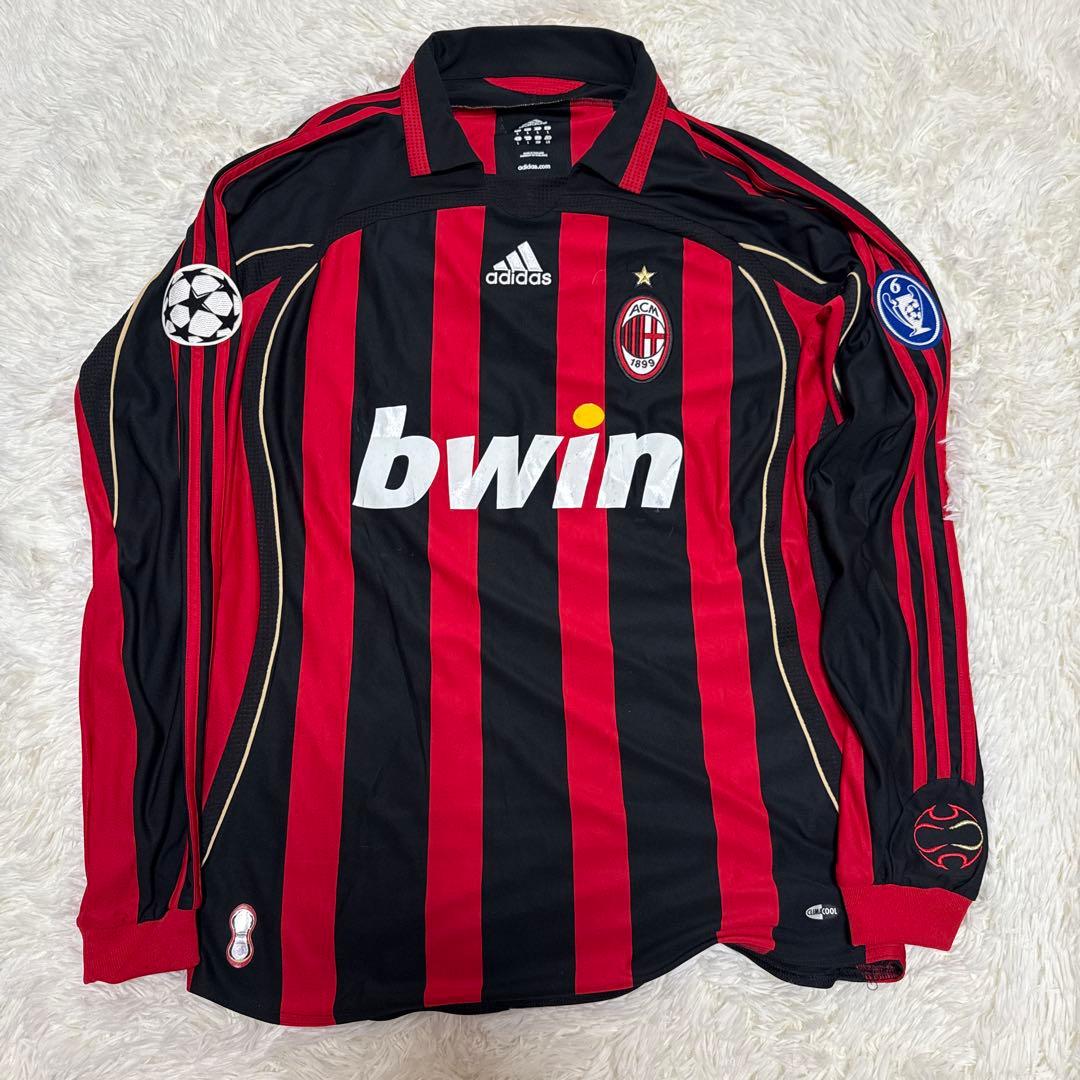 06/07シーズン　カカ　22 ACミラン　ユニフォーム　長袖