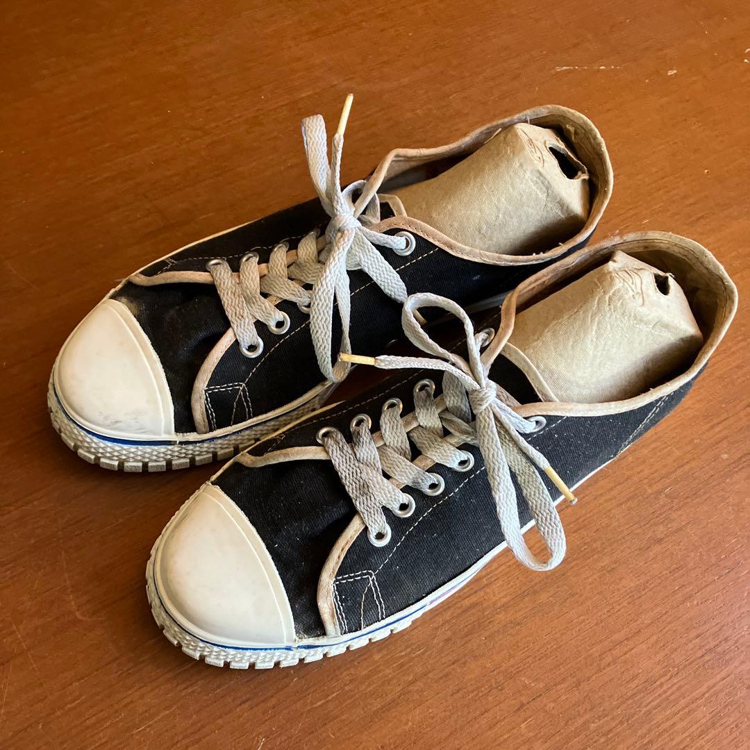 ビンテージ　50’s 60’s スニーカー ブラック 黒　USA製