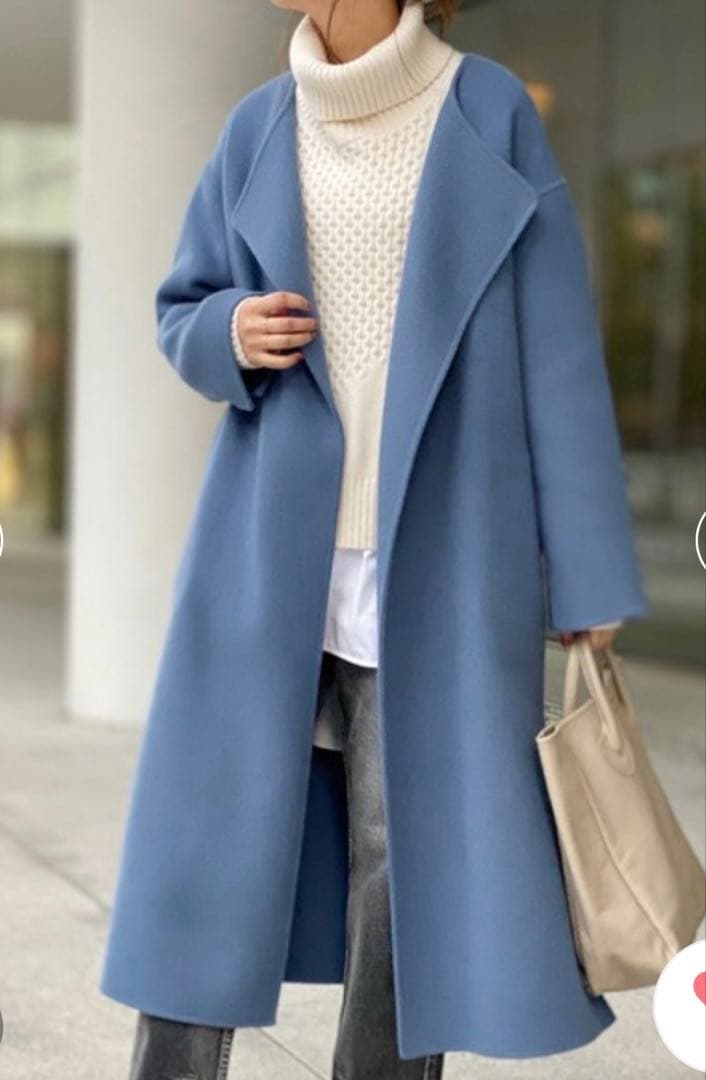 Spick & Span⚫︎ビーバーフォールドラペルコー⚫︎北川景子さん着用