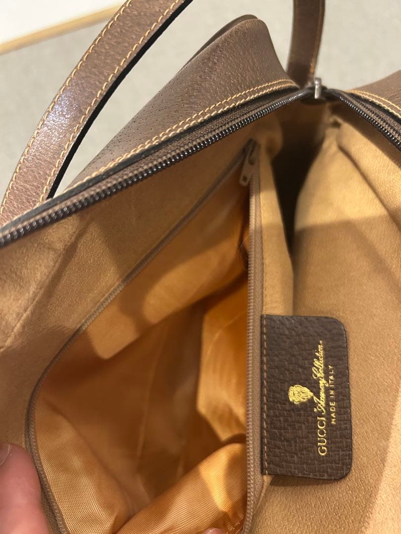 美品　GUCCI　グッチ　オールドグッチ　シェリーライン　ショルダーバッグ　レア