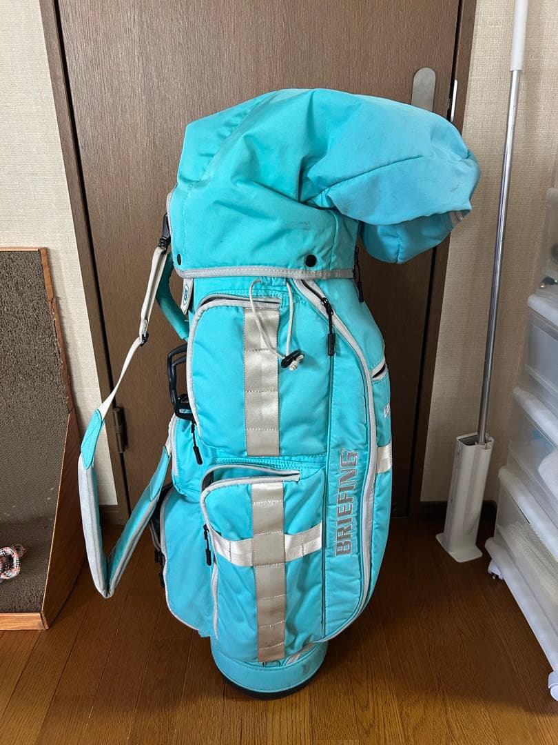 Used ブリーフィング　ティファニーブルー　ゴルフバッグ・キャディバッグ