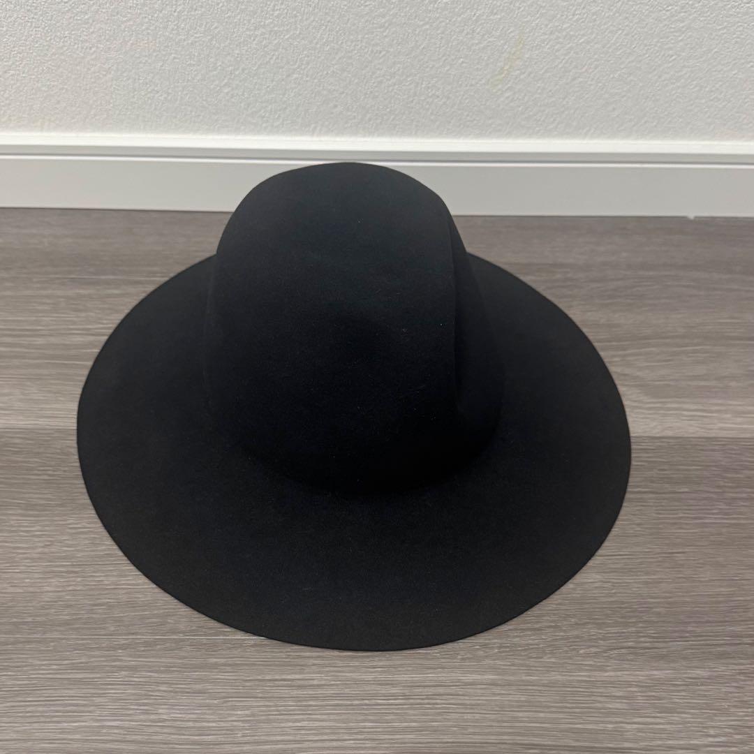 KIJIMA TAKAYUKI フェルト ハット ワイドブリム