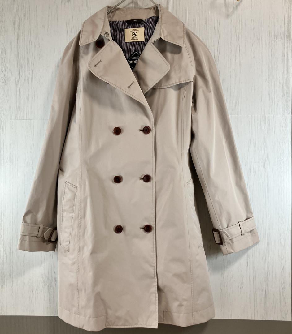 AIGLE エーグル ゴアテックス トレンチコート 40 防水