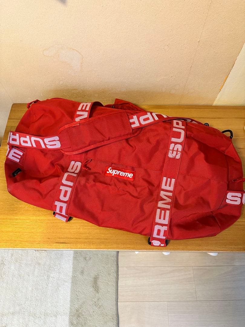 H*O様 SUPREME 18SS Large Duffle Bag ボストンバ