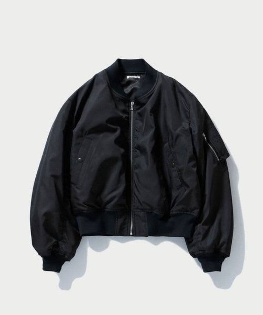 ジャケット・アウター HIGH DENSITY SILK TWILL FLIGHT BLOUSON