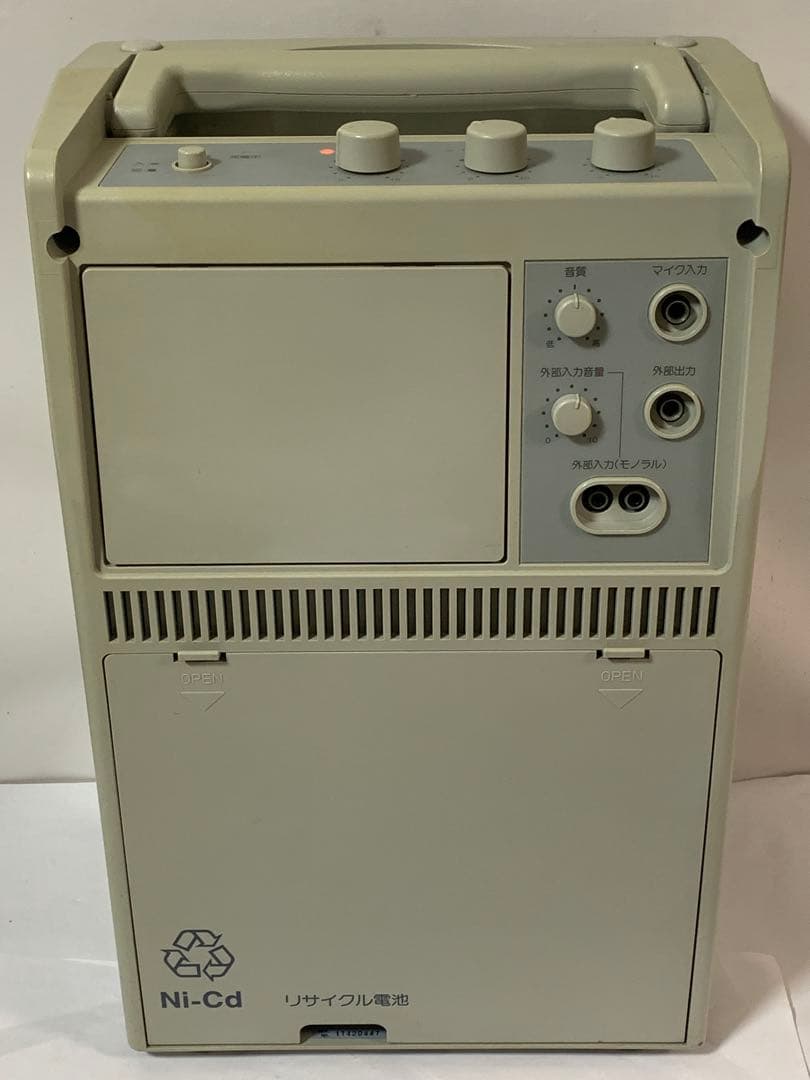 TOA ワイヤレスアンプ WA-1702 マイク2本付き 動作確認済み