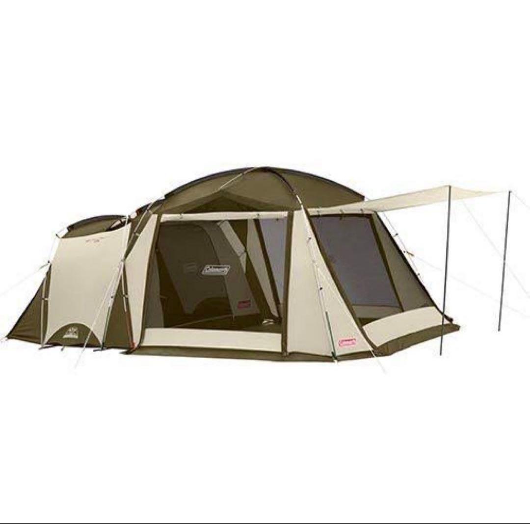 【レアカラー】 コールマン タフスクリーン2ルームハウス オリーブ／サンド 美品