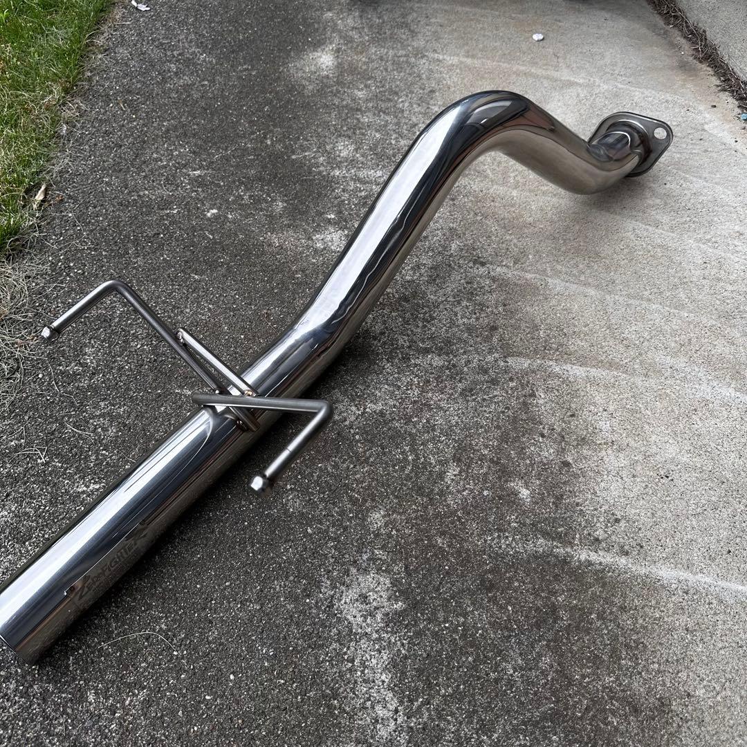 EK9 ゼロファイター ステンレスストレートマフラー