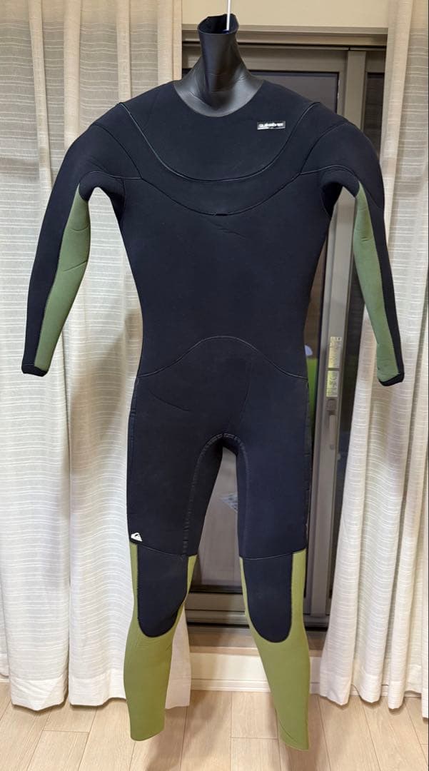 クイックシルバー メンズウェットスーツHybrid U-ZIP