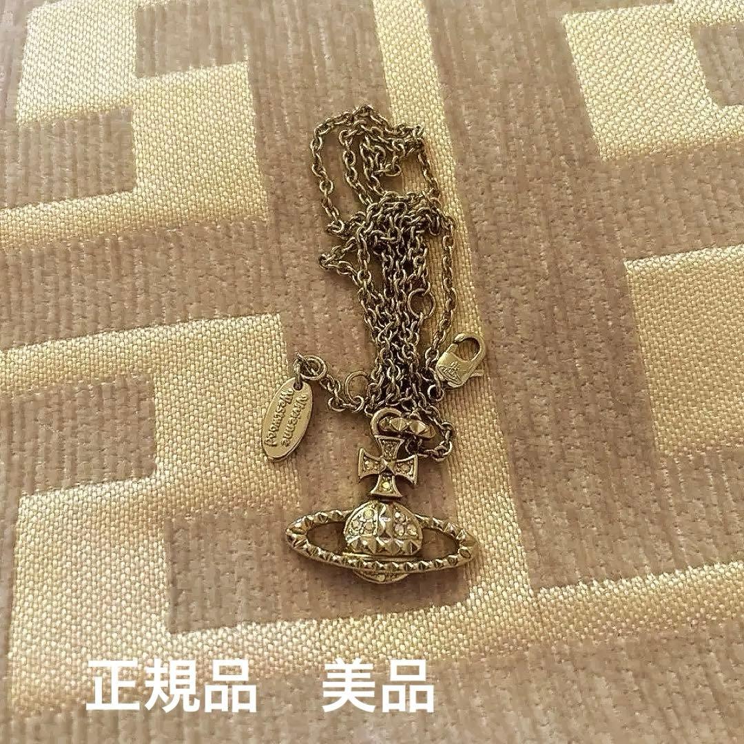 Vivienne ネックレス　ゴールド美品