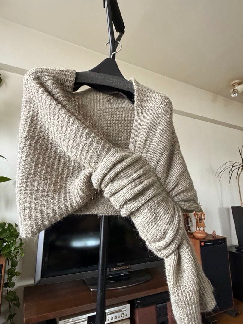 ヨウジヤマモトNORのアルパカ入り マフラー