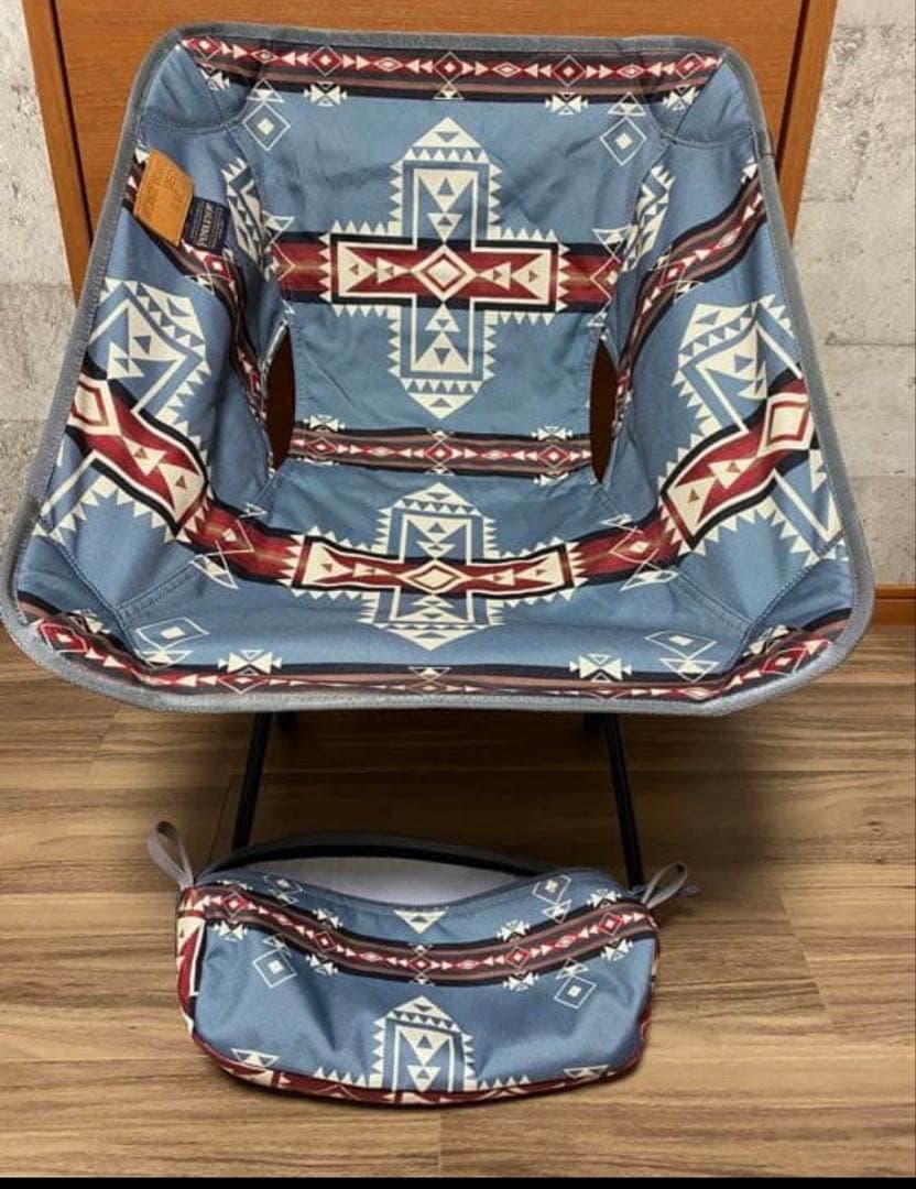 【美品^_^】☆ヘリノックス☆ペンドルトン柄チェア(*^^*)クロスロード柄✨