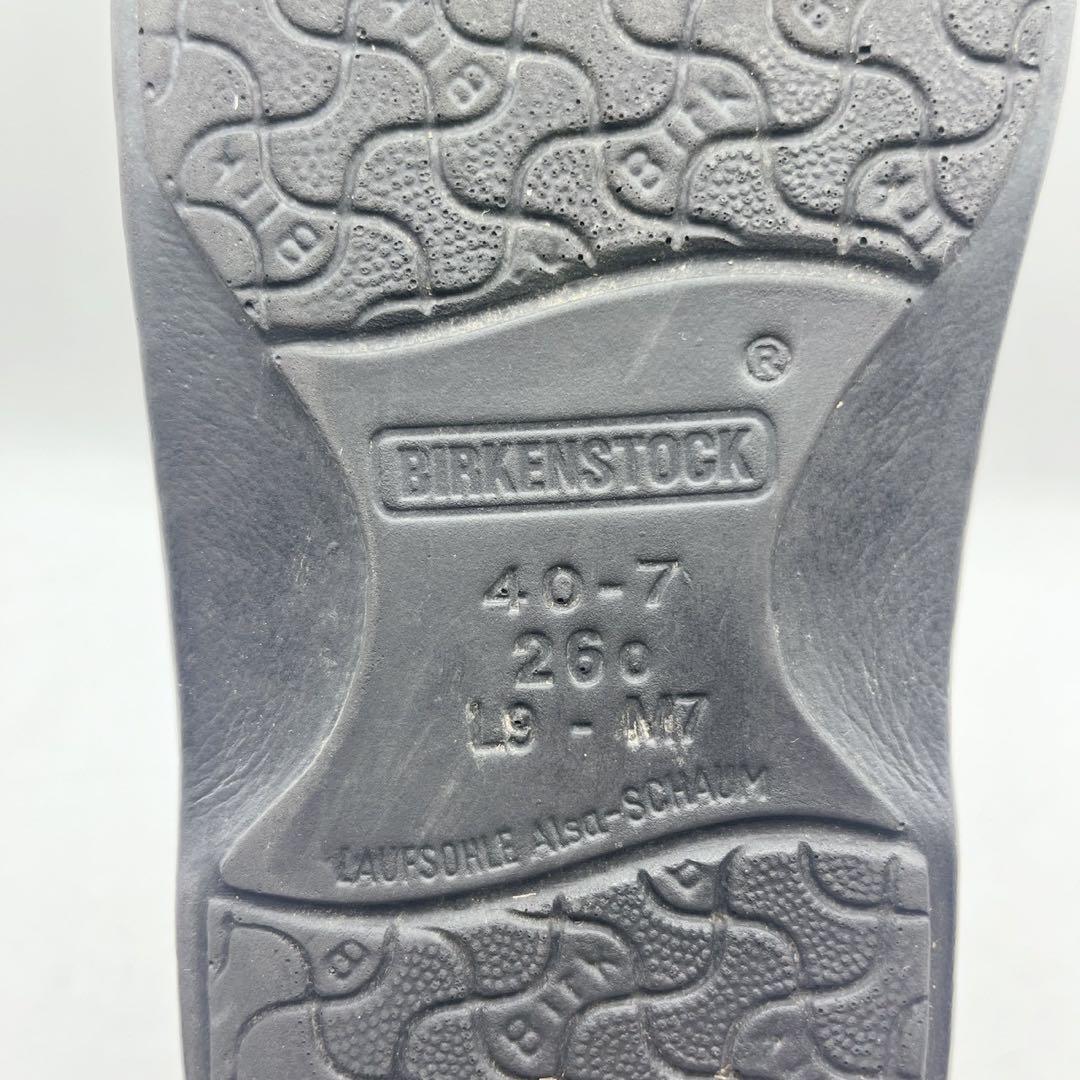 廃盤❗️ビルケンシュトック パサデナ レザー 黒 コンフォート 40 チロリアン