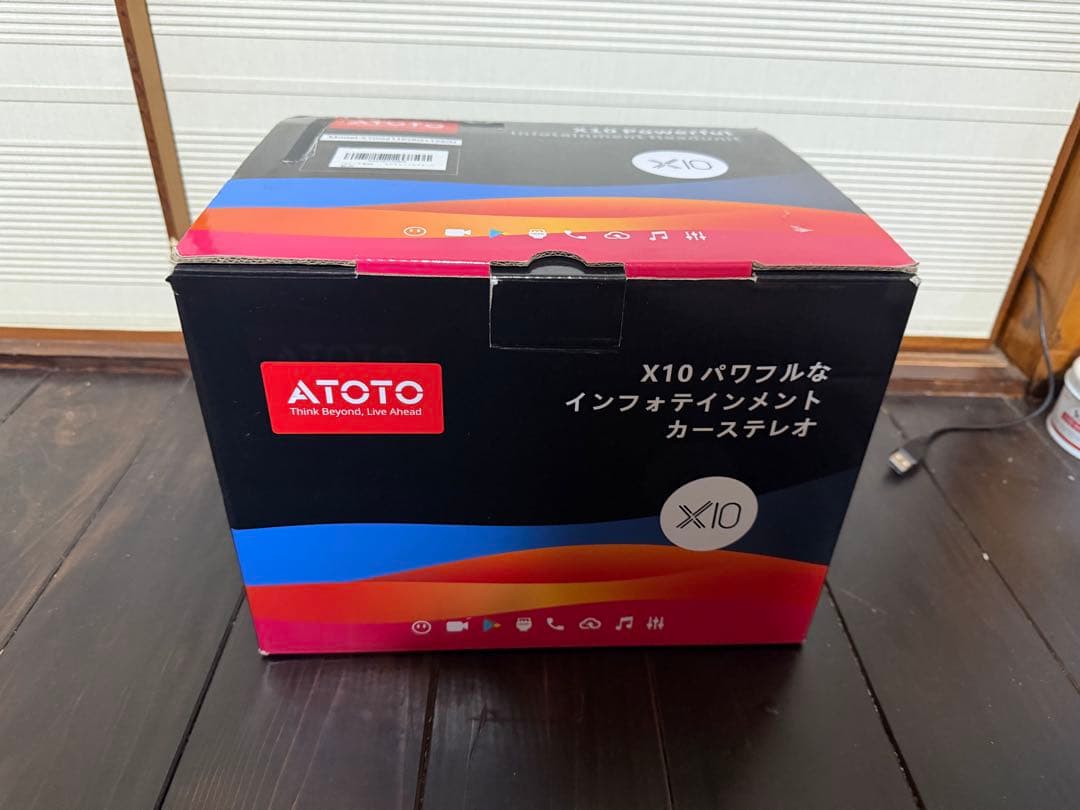 ATOTO X10 10インチ　カーナビ　G211E(8G＋128G)