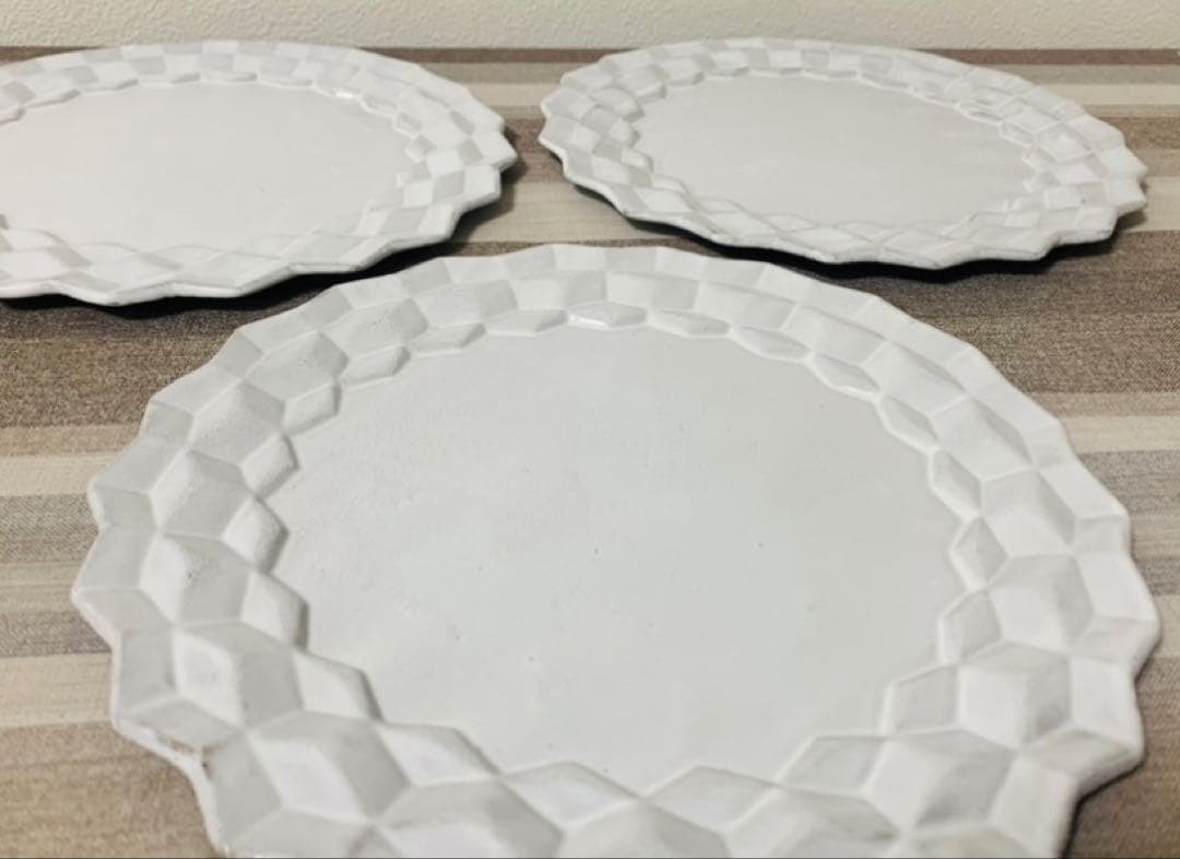 ASTIER de VILLATTE Cube サイドプレート 23cm 3枚