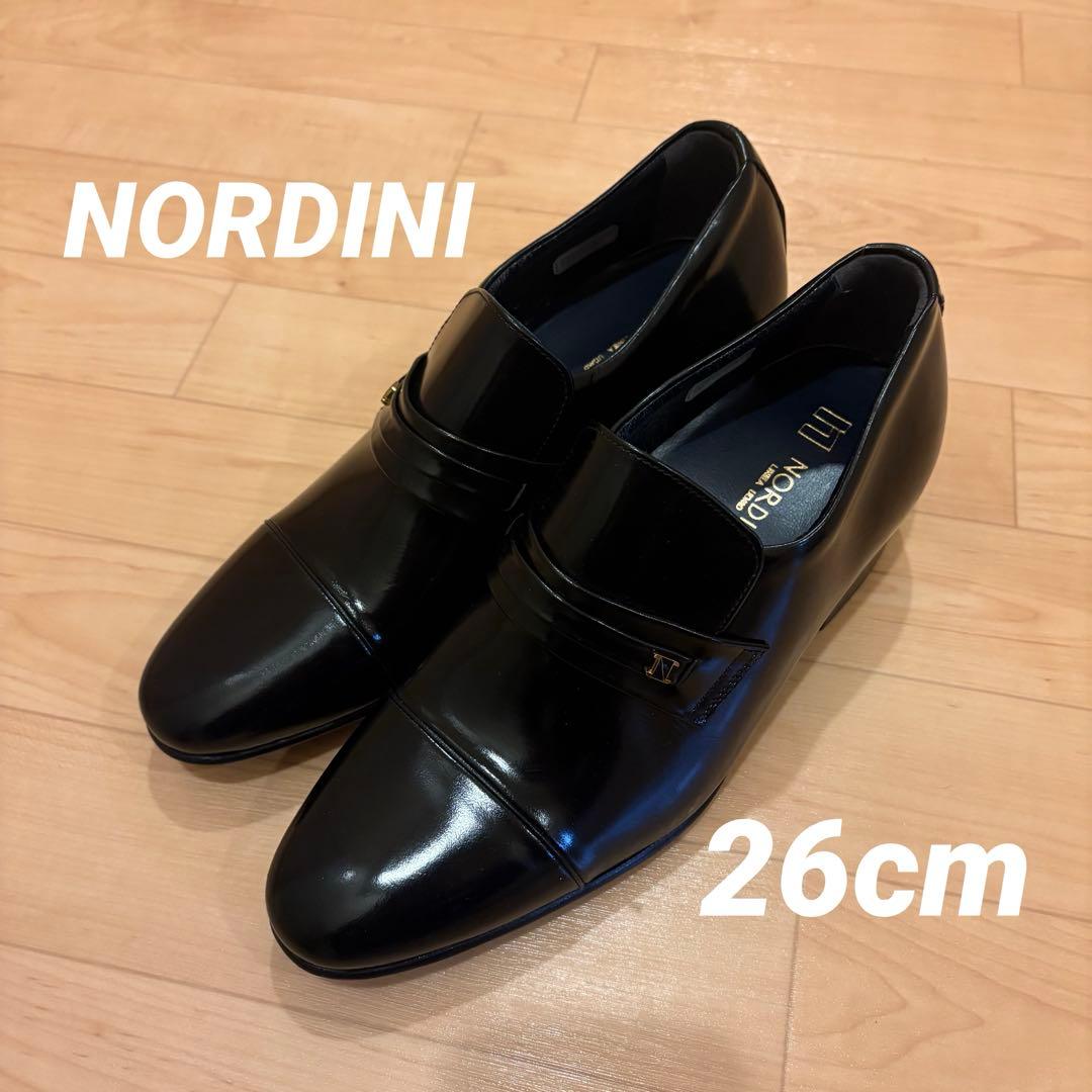 新品 北嶋製靴工業所　ノルディーニ　シークレットシューズ メンズ 6cmアップ