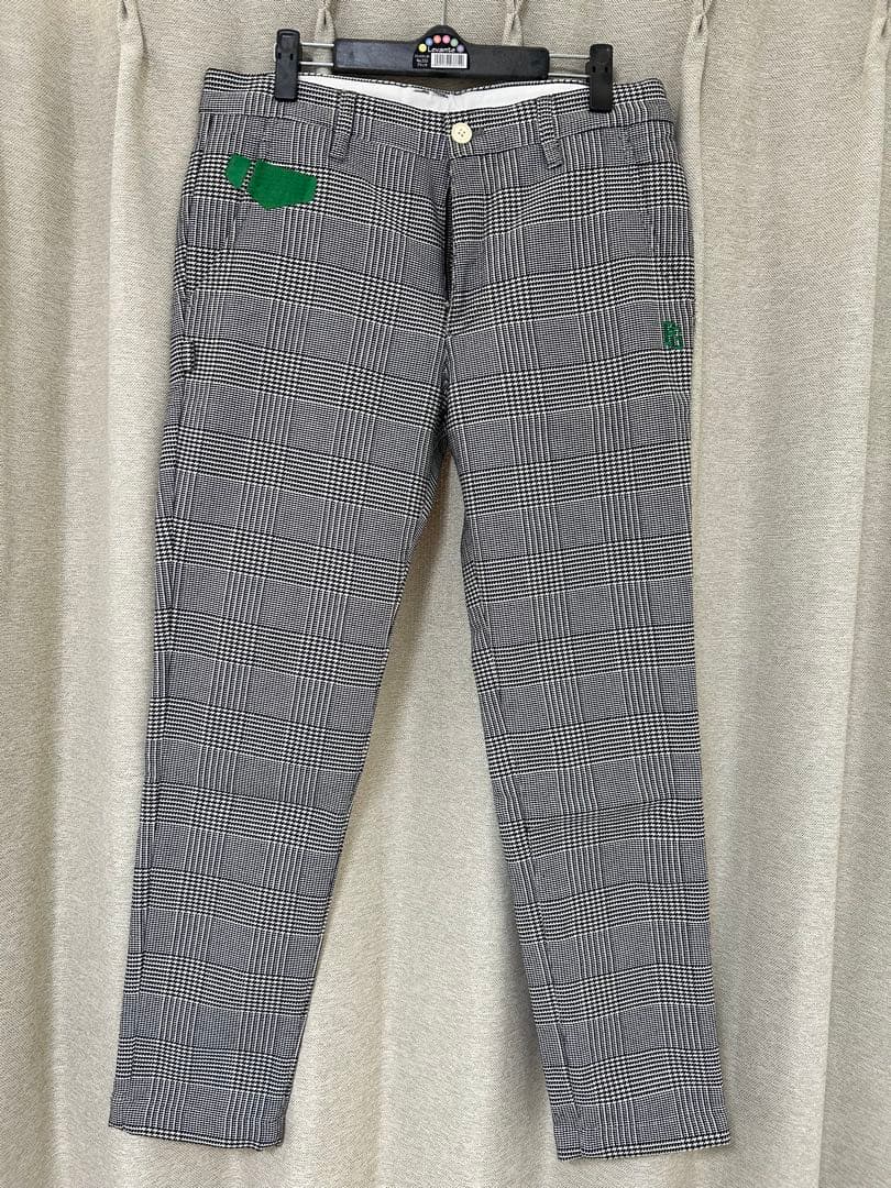 正規品 パーリーゲイツ 千鳥格子 グレンチェック柄 パンツ