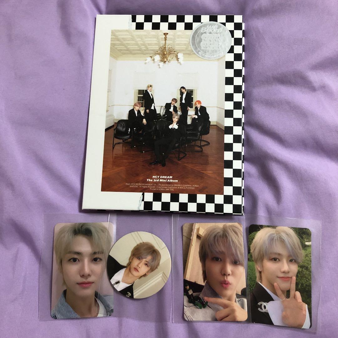 Nct dream boom アルバム　ジェミントレカ付き