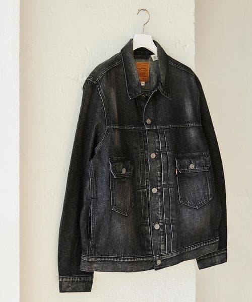 試着のみ Levi's(R) BIOTOP TYPE 2 TRUCKER BLK