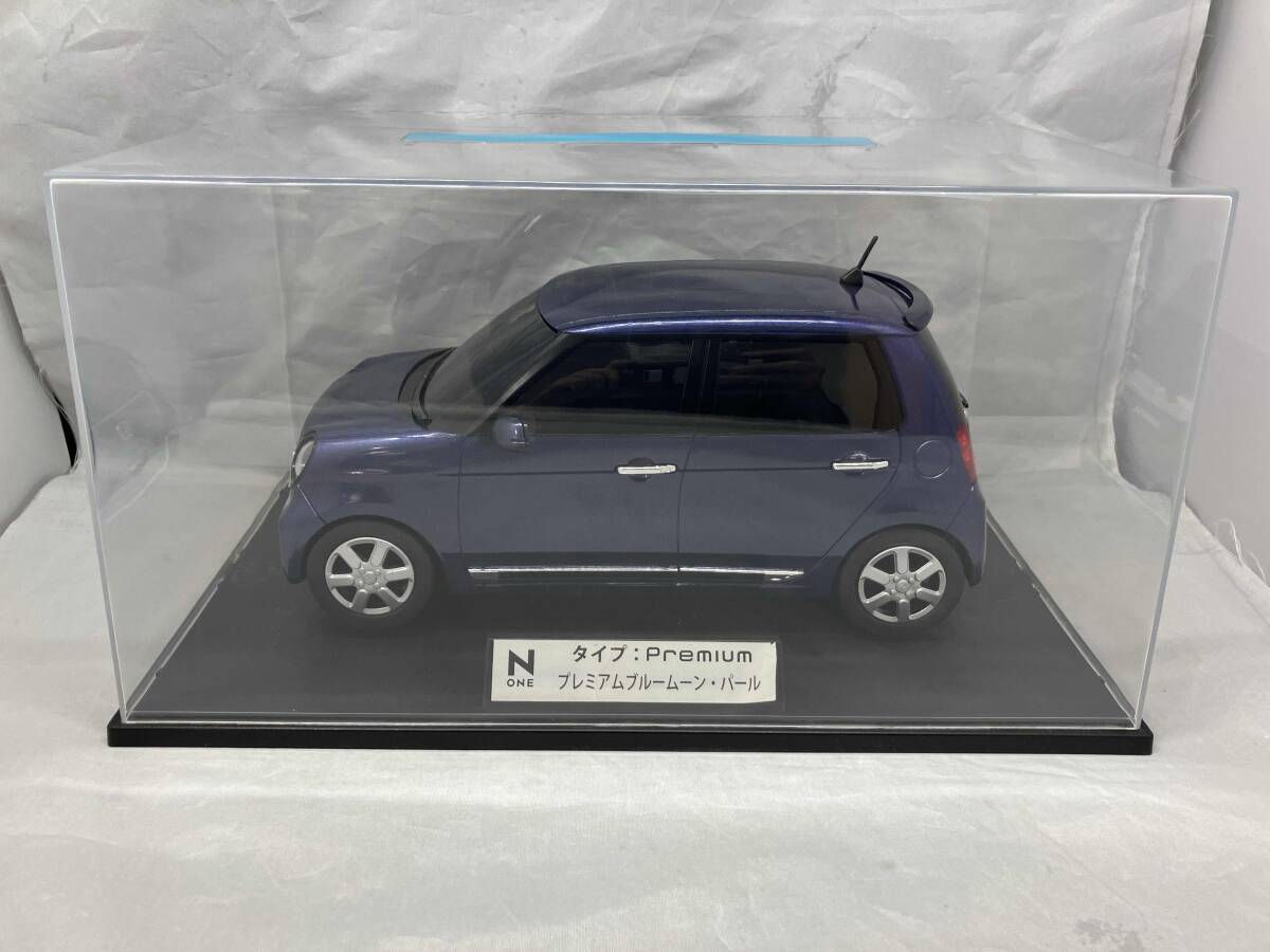 1/12 ホンダ N-one カラーサンプル ミニカー アラバスターシルバー 1