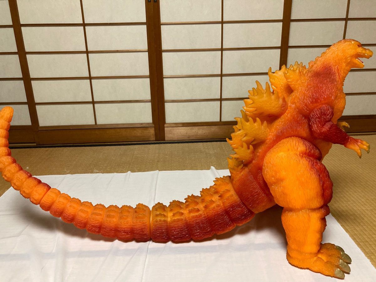 BANDAI愛蔵版 超大級ファイナルプレミアムバーニングゴジラ ソフビ