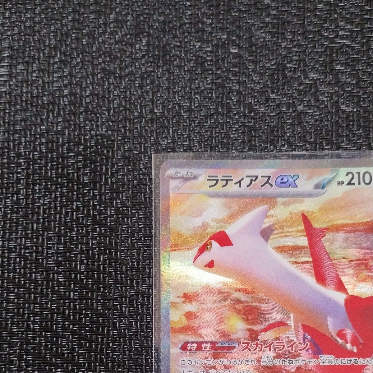 ポケモンカード ラティアスex SAR 1枚 楽園ドラゴーナ ラティアスexsar