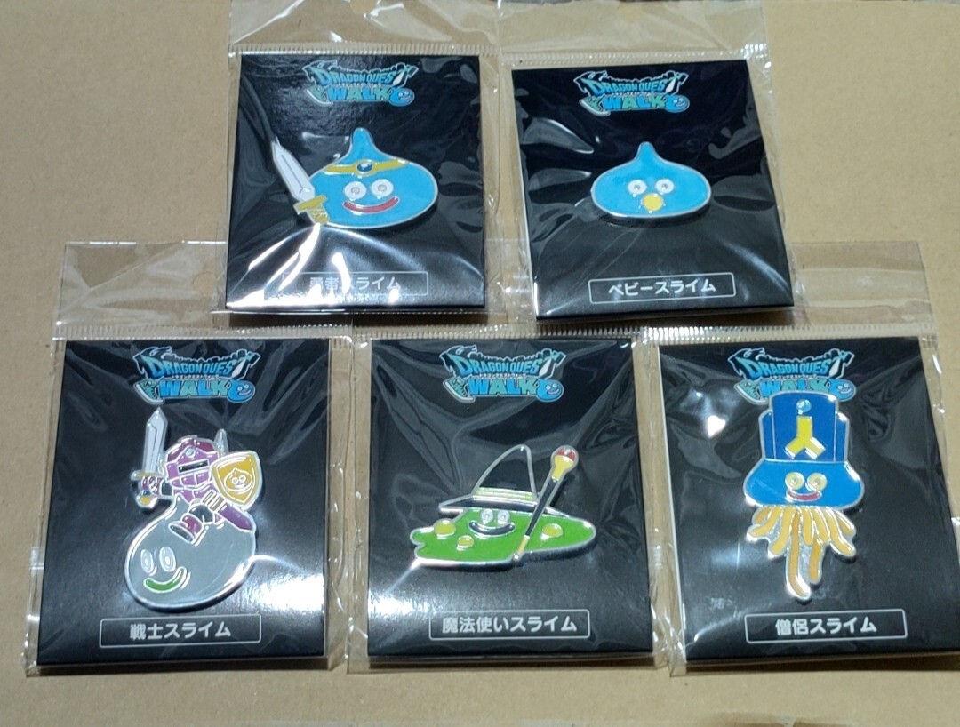 ドラゴンクエスト ドラクエウォーク ピンバッジ 勇者スライムベビー