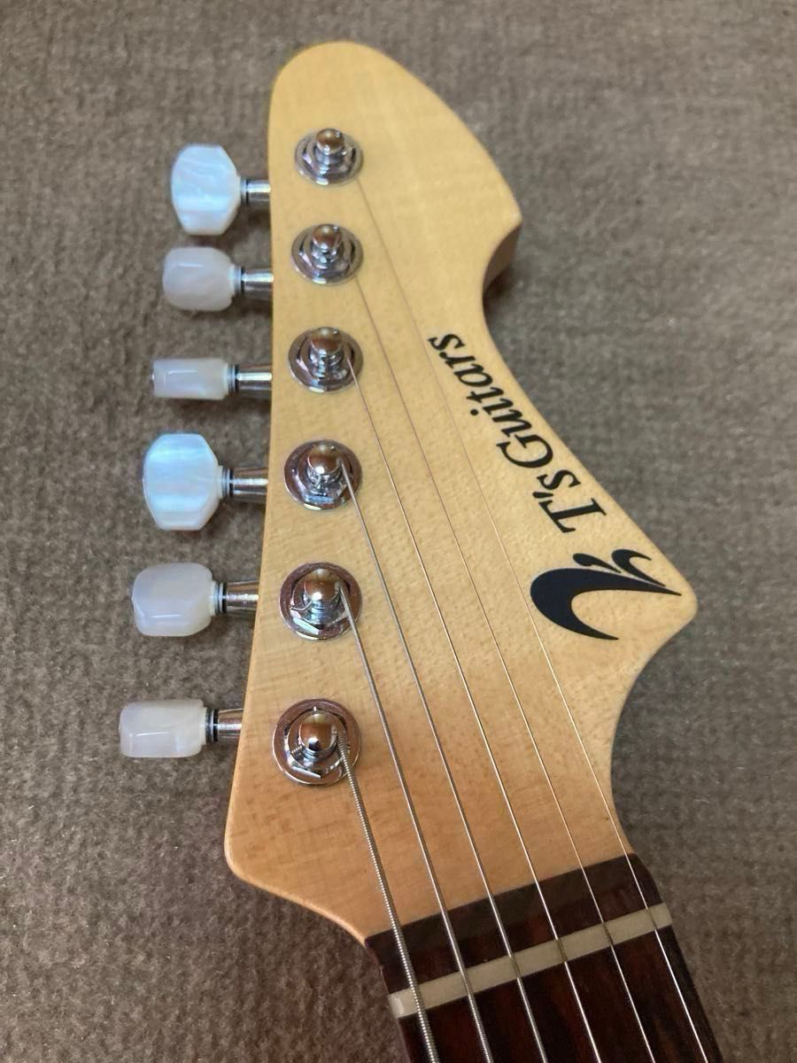 極上木材 T's Guitars DST-DX24 美品 ジャーマンメイプル ティーズ