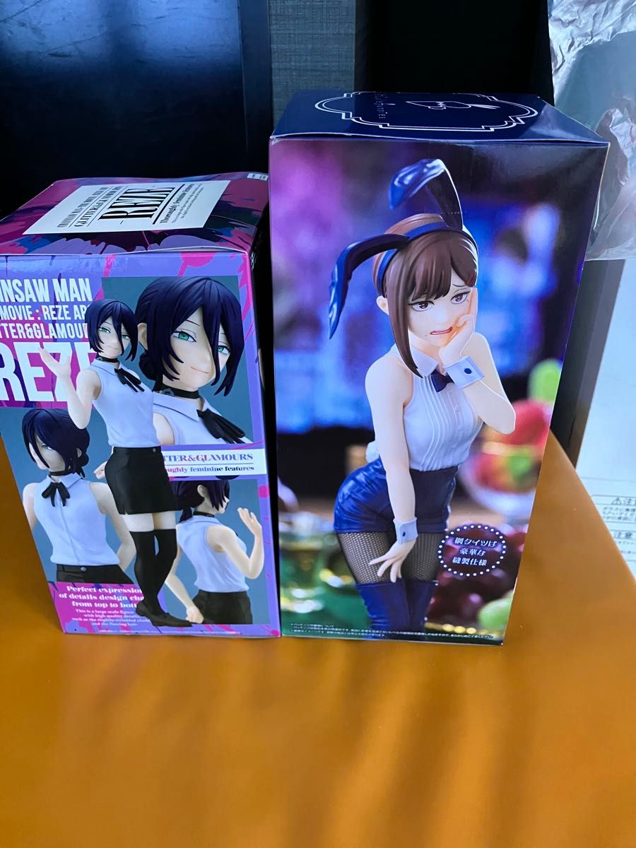 ラウンドワン限定 チェンソーマン BiCute Bunnies Figure コベニ＆レぜ