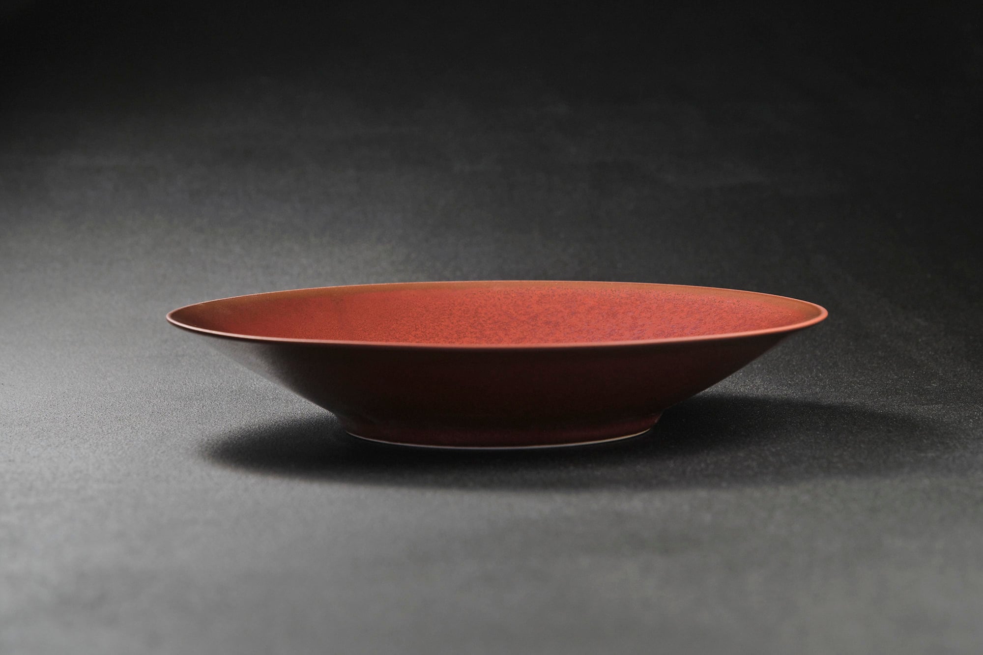 MORIYAMA チタニウムレッド ディーププレート φ25.0cm | おしゃれな