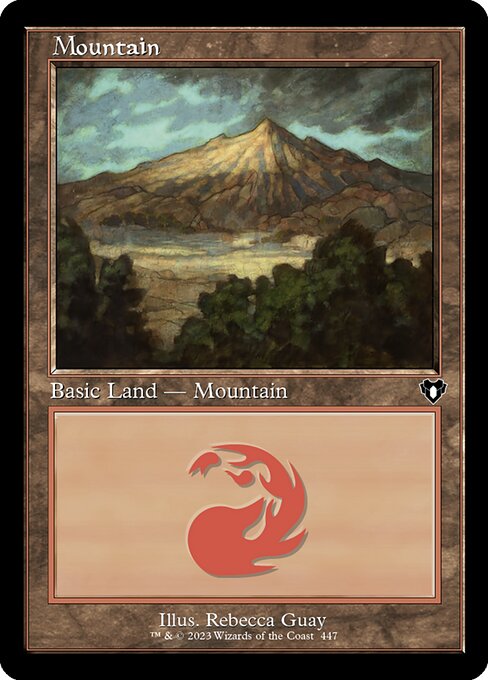 Mountain · Commander Masters (CMM) #447 · Scryfall Magic: The