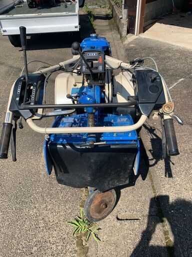 ISEKI 耕運機 多機能 青白 引き取り限定 管理機 耕耘機 イセキ
