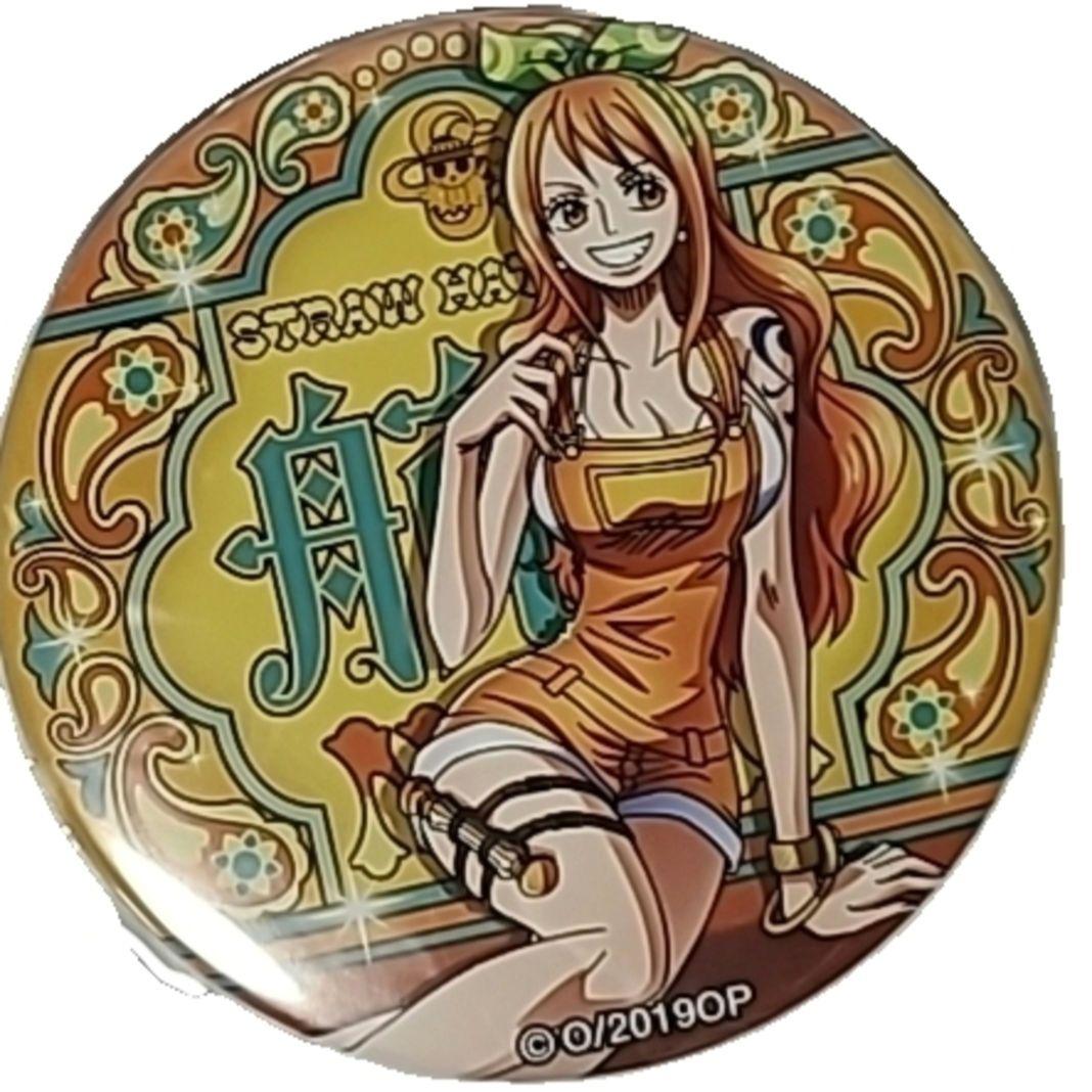 ONE PIECE ナミ 麦わらストア 輩 缶バッチ 未使用 ONE PIECE 輩 ナミ 缶バッジ 缶バッチ ワンピース 麦わらストア限定